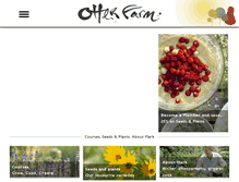 Tablet Screenshot of otterfarm.co.uk